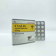 Cialis 25 Mg 50 Tablets Saxon Pharma USA